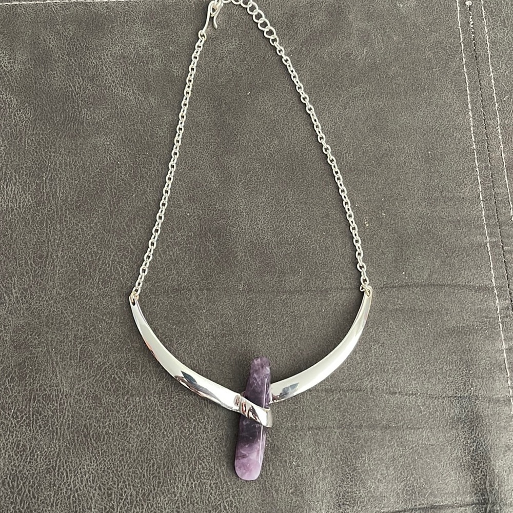 Rlm Studio Amethyst Statement Necklace - image 1